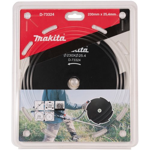Нож Makita для травы d230x25,4 мм, 8 зубов   D-73324