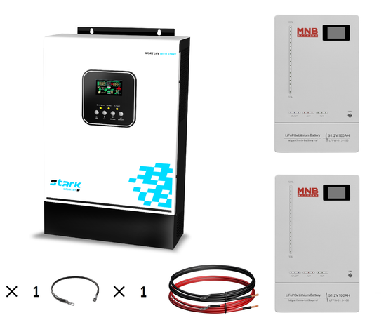 ИБП Stark Country 5500 INV MAX - 110 минут работы для 5500 Вт
