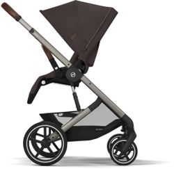 Cybex Детская коляска Balios S Lux BLK 2 в 1 цвет Chocolate Brown