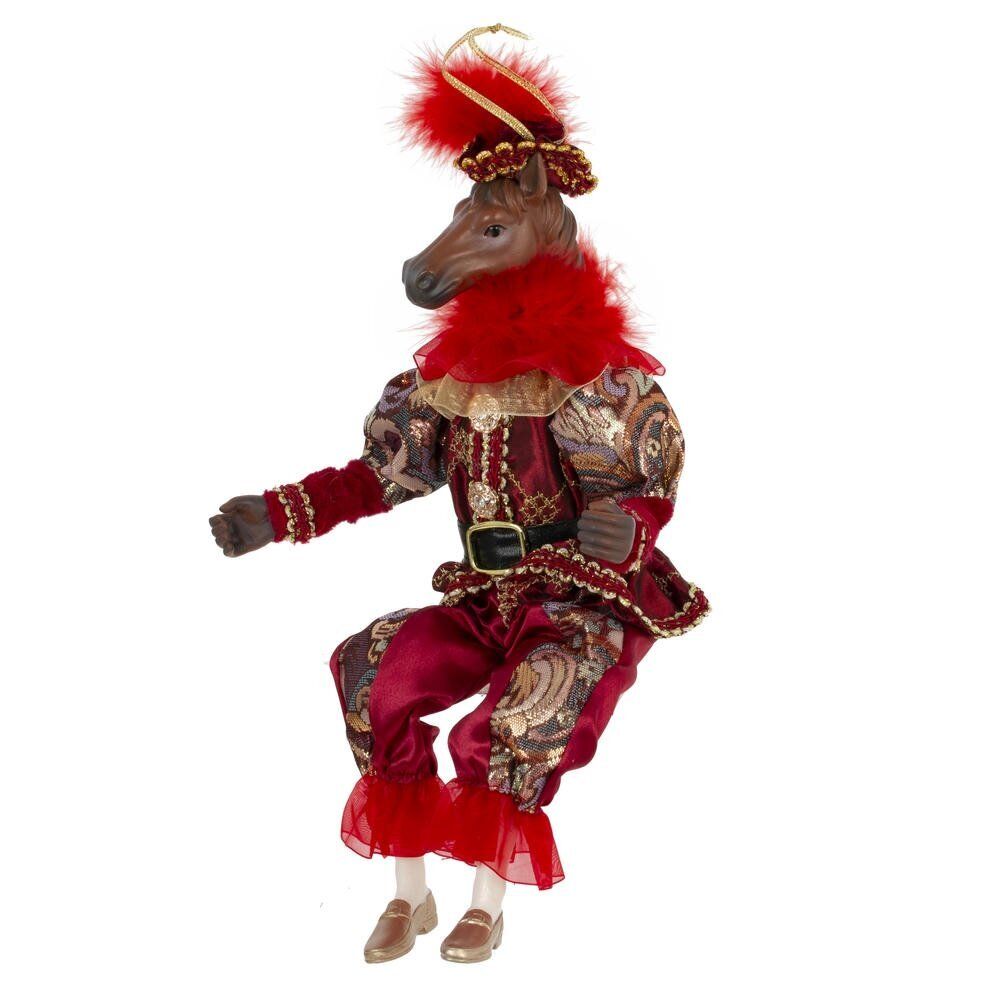 GAEM Игрушка набивная подвес "Лошадь", L13 W8 H36/23 см