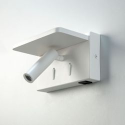 Citilux Декарт CL704370 LED USB QI Светильник поворотный Белый