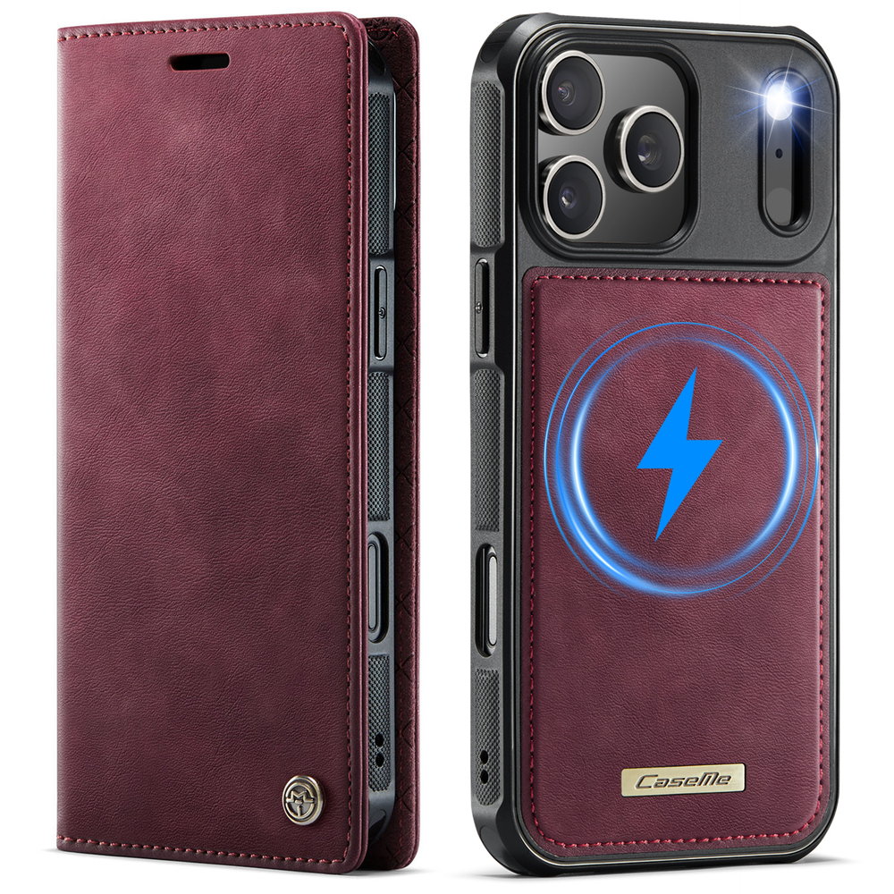 Чехол-кошелек CaseMe 2 in 1 MagSafe iPhone 17 Pro Max
