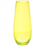 Ваза стеклянная 26см «Радуга G» (6 разных цветов) Z43267/01