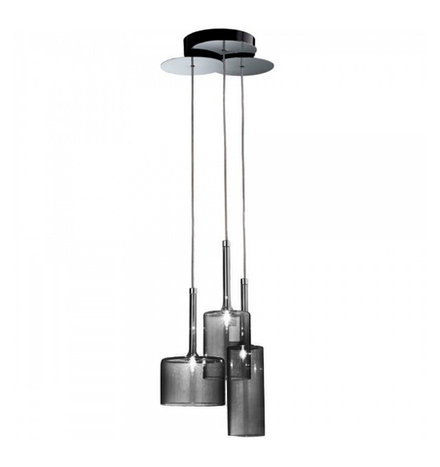 Подвесной дизайнерский светильник  SP SPILL 3 / Spillray by AXO LIGHT  (серый)