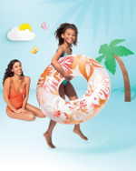 Круг для плавания "Перламутр" 91см от 9лет 59251/589372 (Intex)