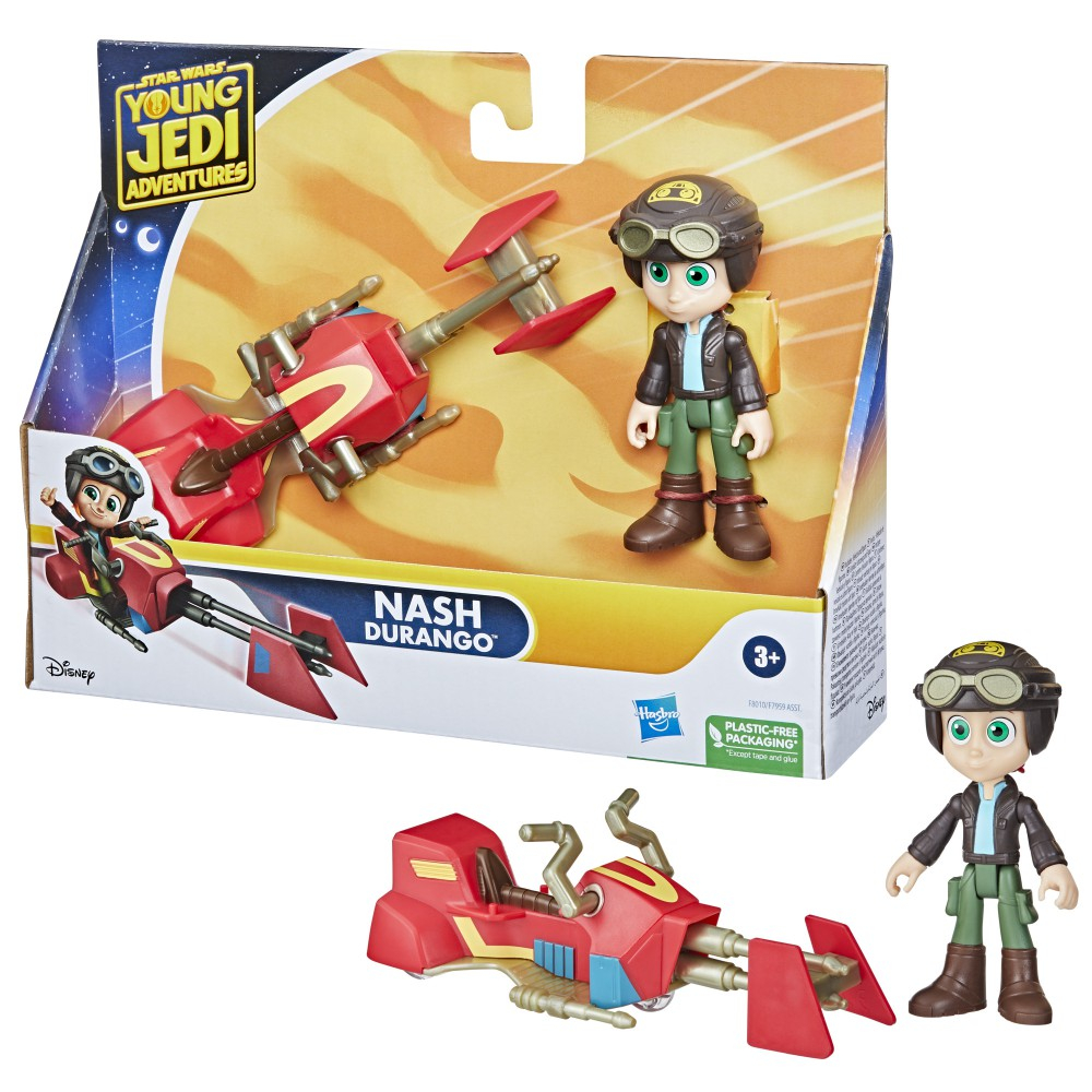 Hasbro Star Wars - Фигурка действия Наш Дуранго + вертолет Приключения молодых джедаев F8010