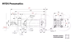 DSBC-100-200-PPV-A-N3 Пневмоцилиндр