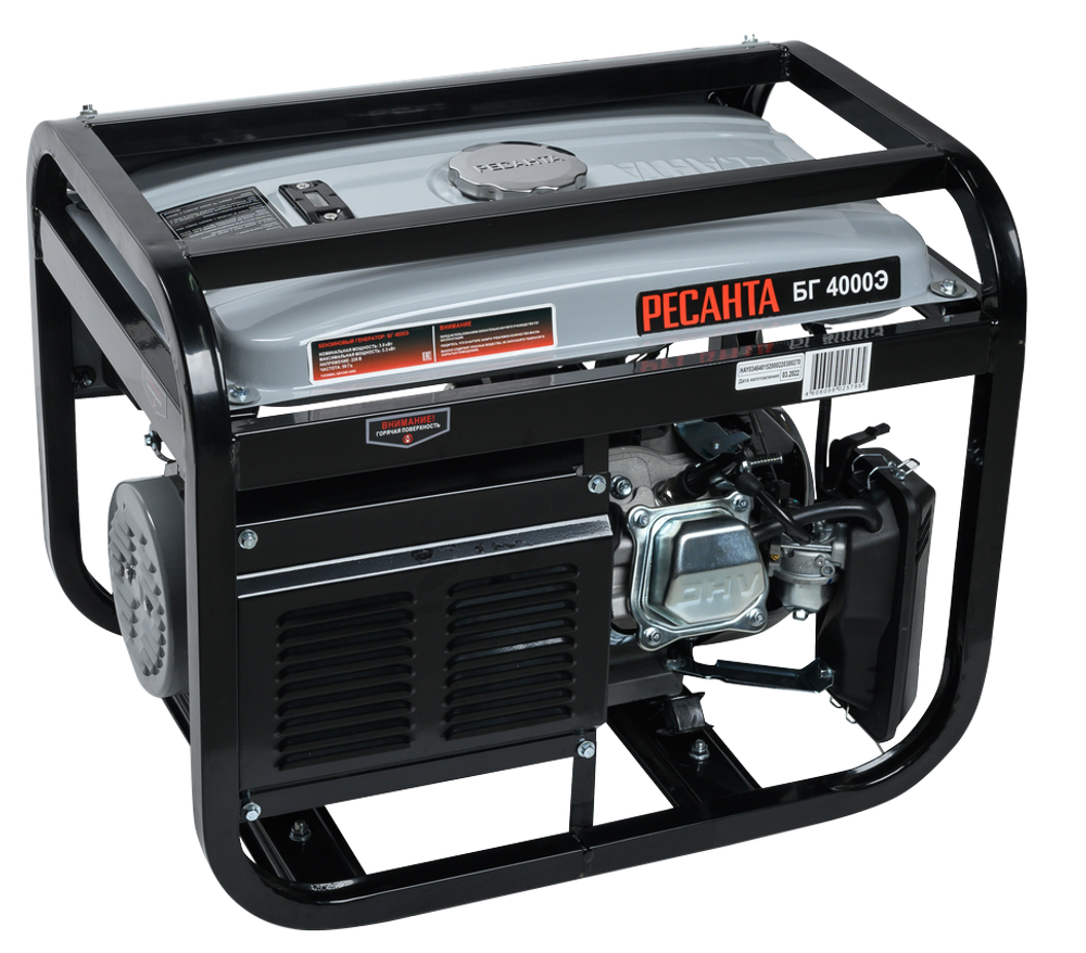 Электрогенератор Ресанта БГ 4000 Э - [3 кВт / 220V] эл. старт