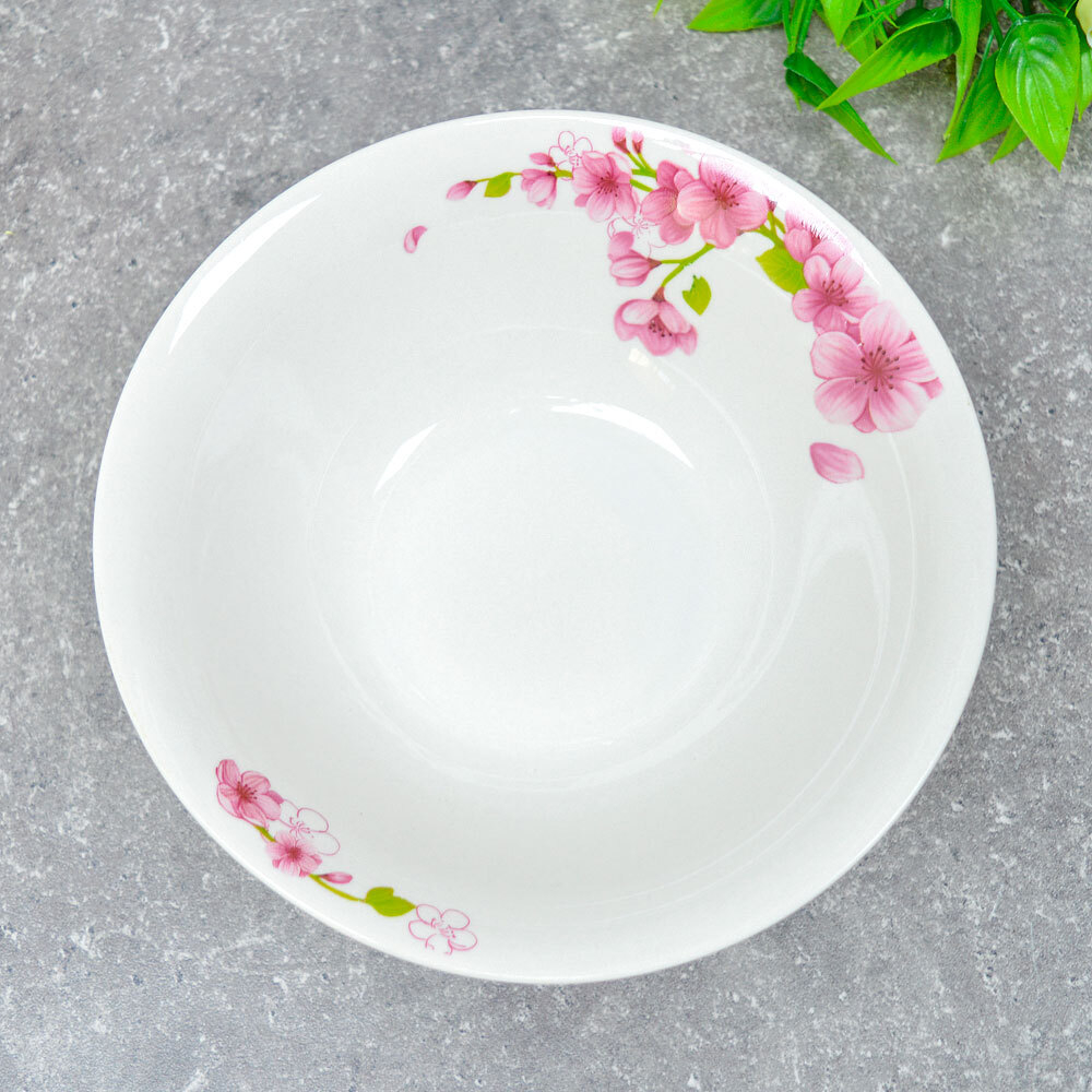 Миска суповая 600мл 18см Клематис