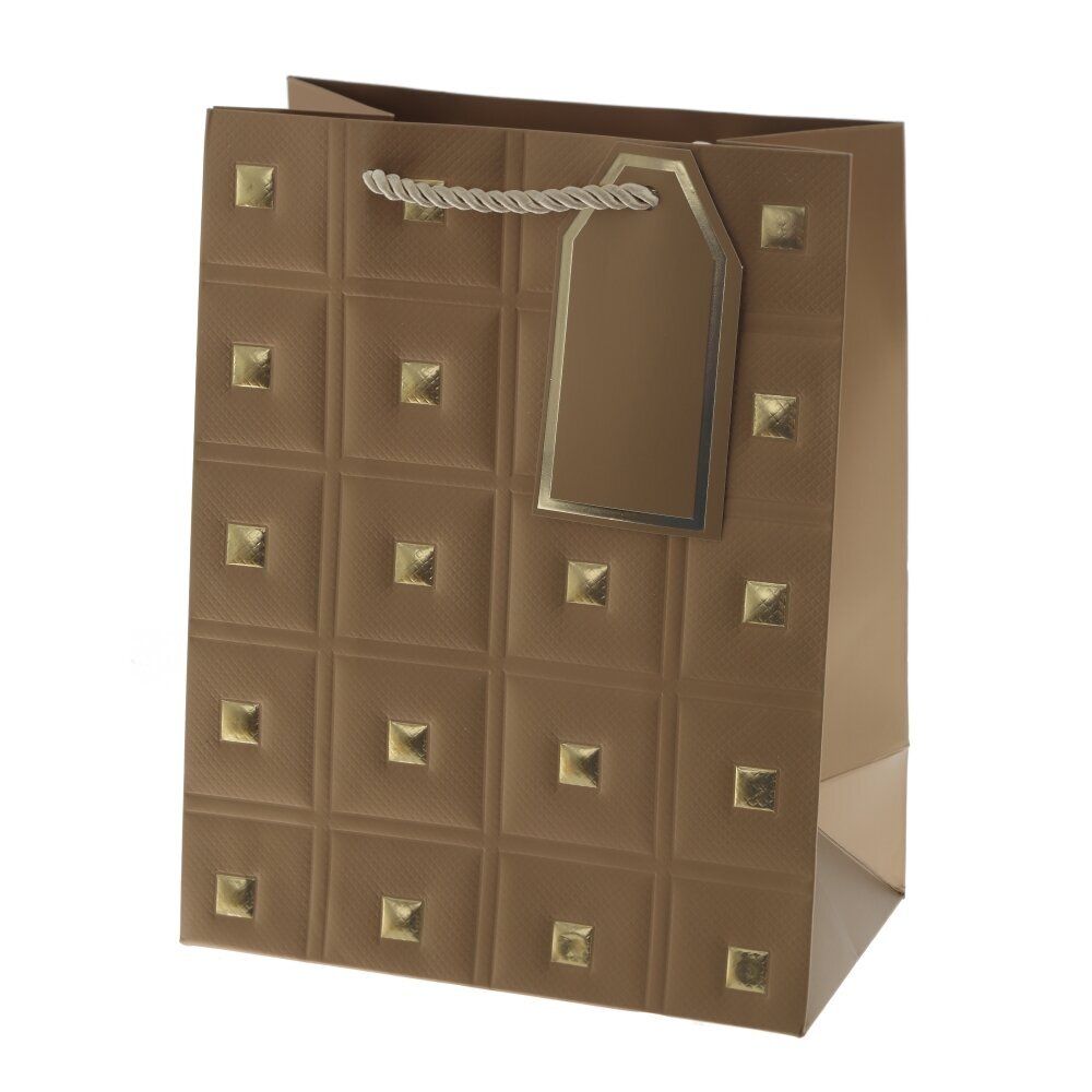 GAEM Пакет подарочный S (бумага 210г/м2, блок 12шт), L18 W10 H23 см, 4в.