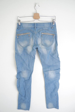 Джинсы Muqnaim светлые 44 размер