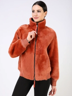 Двусторонняя дубленка зимняя шуба