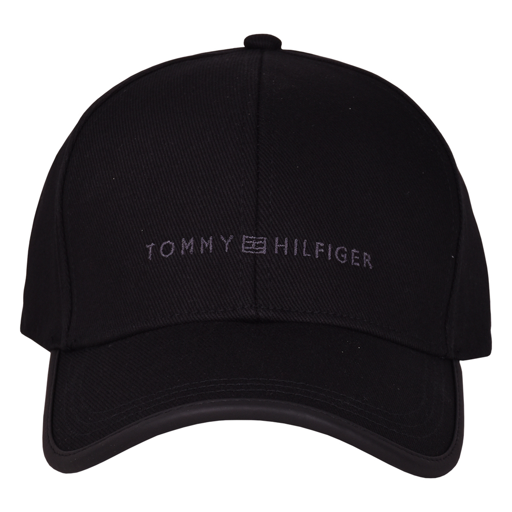 Теннисная кепка Tommy Hilfiger Premium Casual Cap Man - черный
