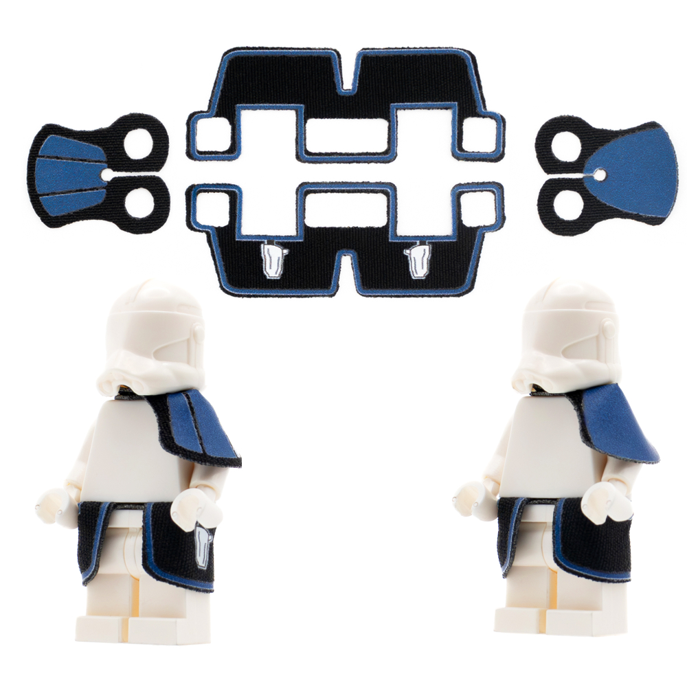 Комплект тканевых аксессуаров для клонов коммандеров (классика) (Цвета в ассортименте)