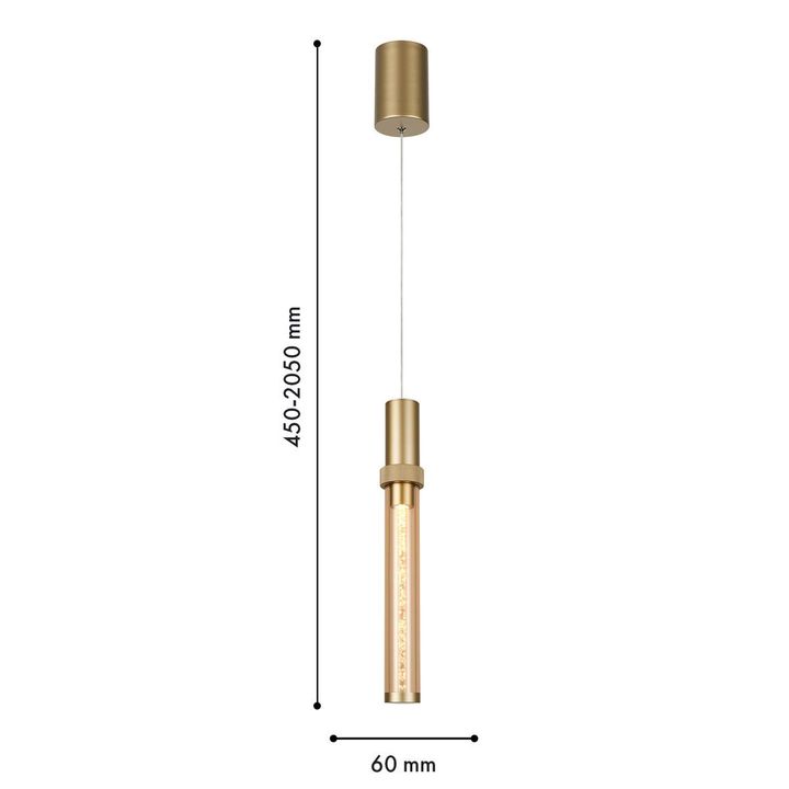 Подвесной светодиодный светильник Favourite Gordon 4718-1P