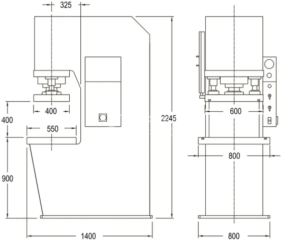Пресс гидравлический RHTC PPCM-100