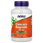 NOW Foods, Крушина (Cascara Sagrada), 450 мг, 100 вегетарианских капсул
