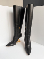 Кожаные сапоги Fendi, 37