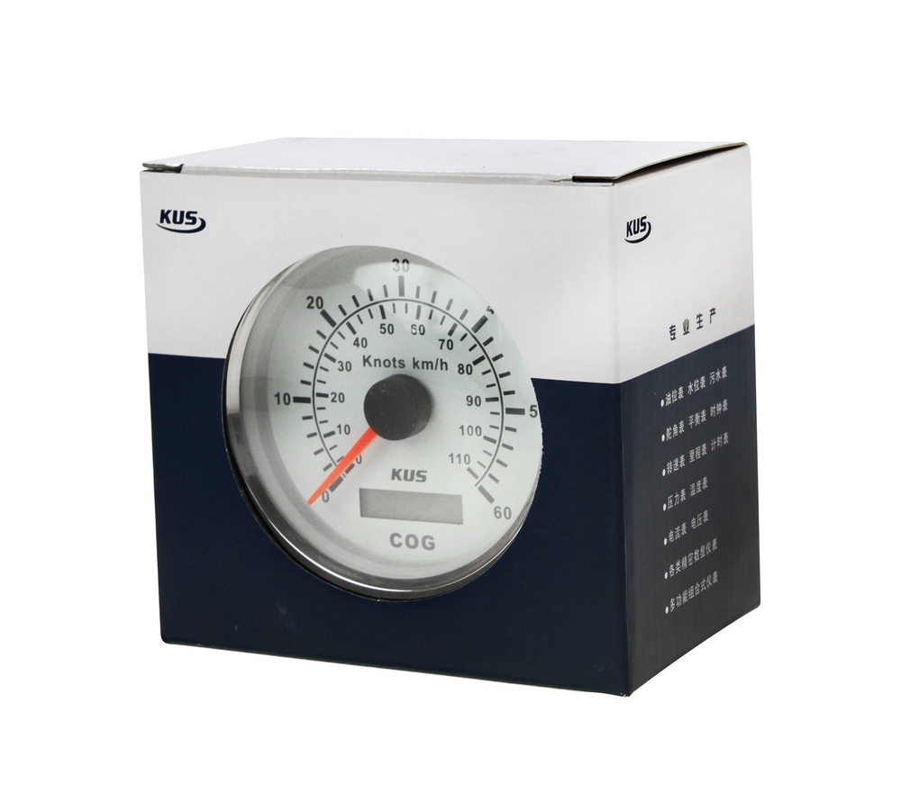 GPS-спидометр 0-60 узлов, аналоговый, KY08103