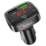 FM-трансмиттер Hoco E59 Promise QC3.0, 013037 Черный