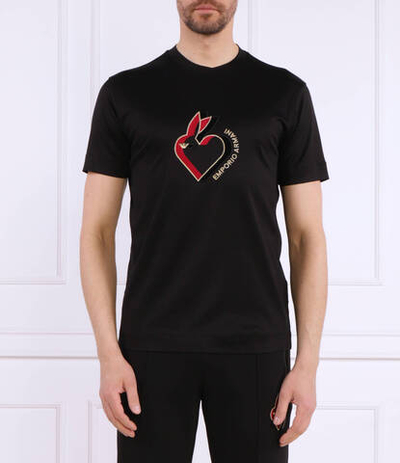 Футболка Emporio Armani - черный(3R1TBL 1JUVZ)