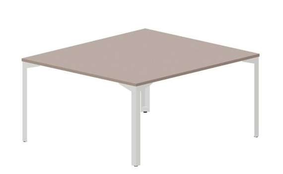 Составной стол на 2 рабочих места 138х156,6х75см, без отверстий