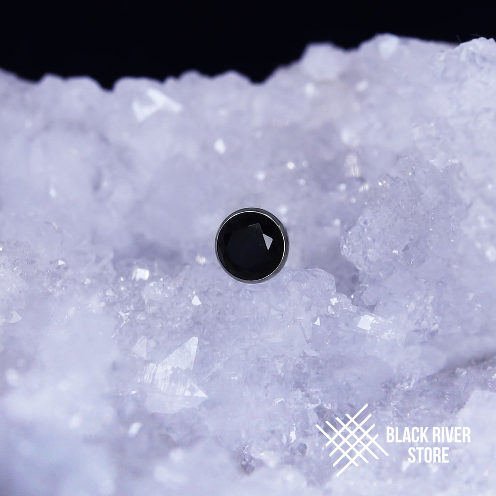 Накрутка HM Faceted Black Onyx