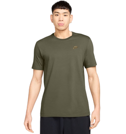 Теннисная футболка Nike Sportswear Club - medium olive/parachute beige