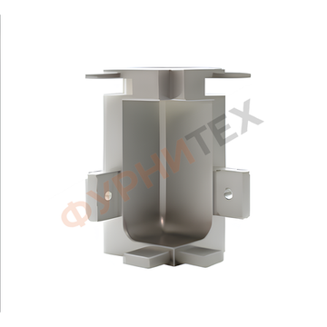 Уголок внутренний к профилю L KB96 Серебро A00