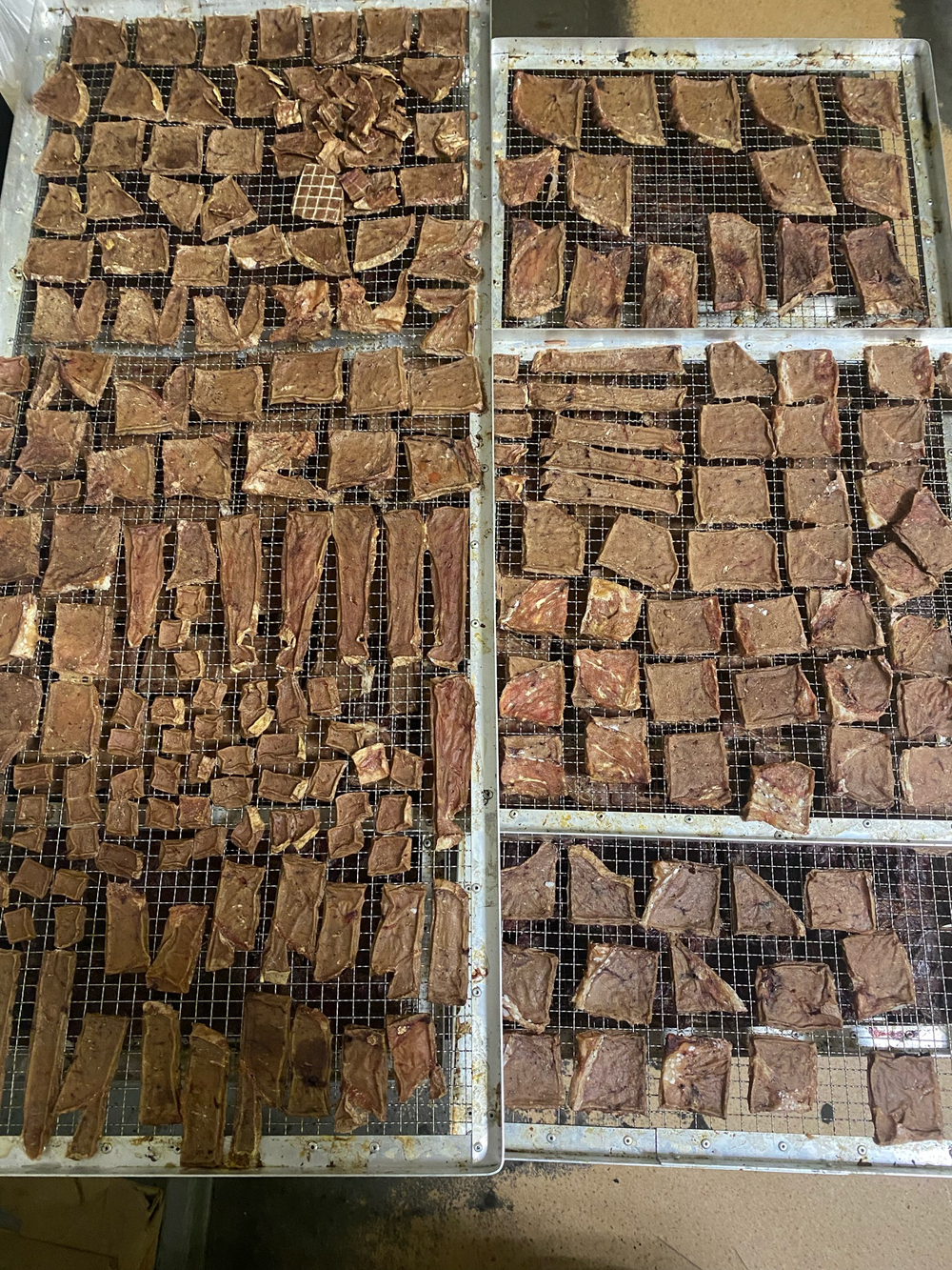 Вымя говяжье (сушёное лакомство) (цена за 100гр)