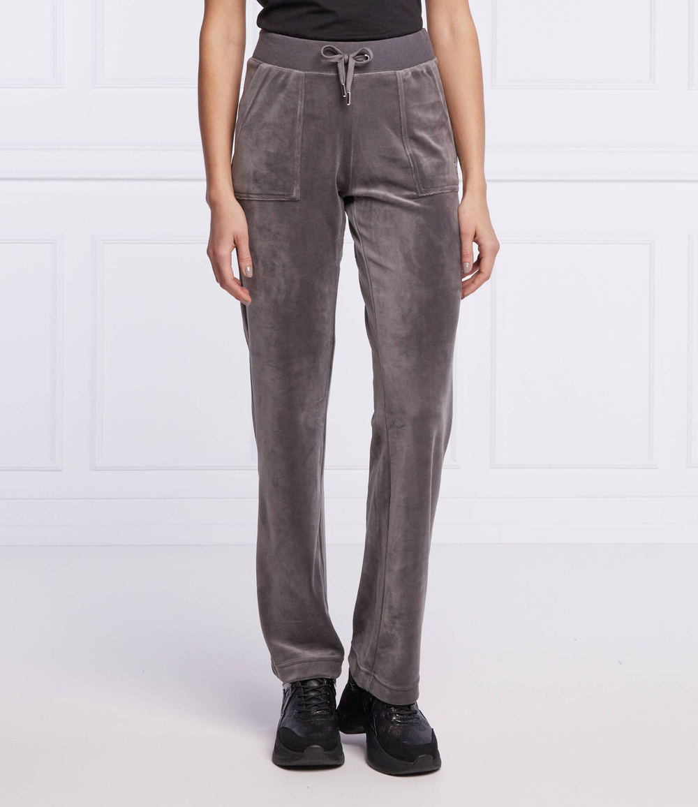 спортивные штаны del ray Juicy Couture - графитовый(JCAP180)