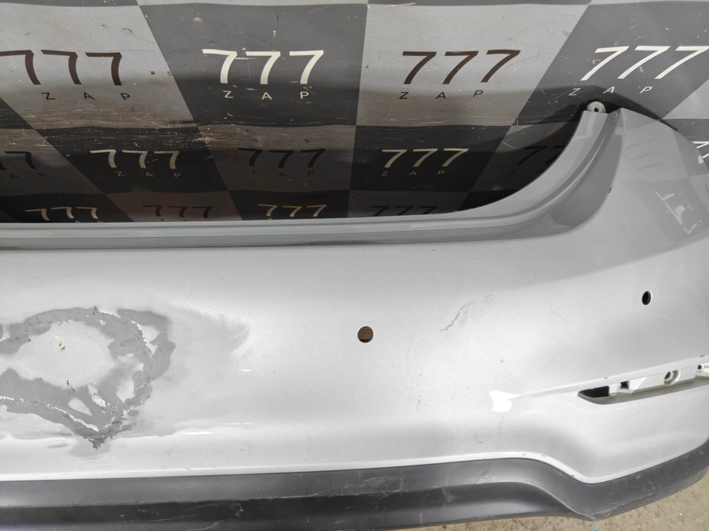 Бампер задний + юбка заднего бампера Hyundai Solaris 2 (HCR) 17-20 Б/У Оригинал 86611H5000
