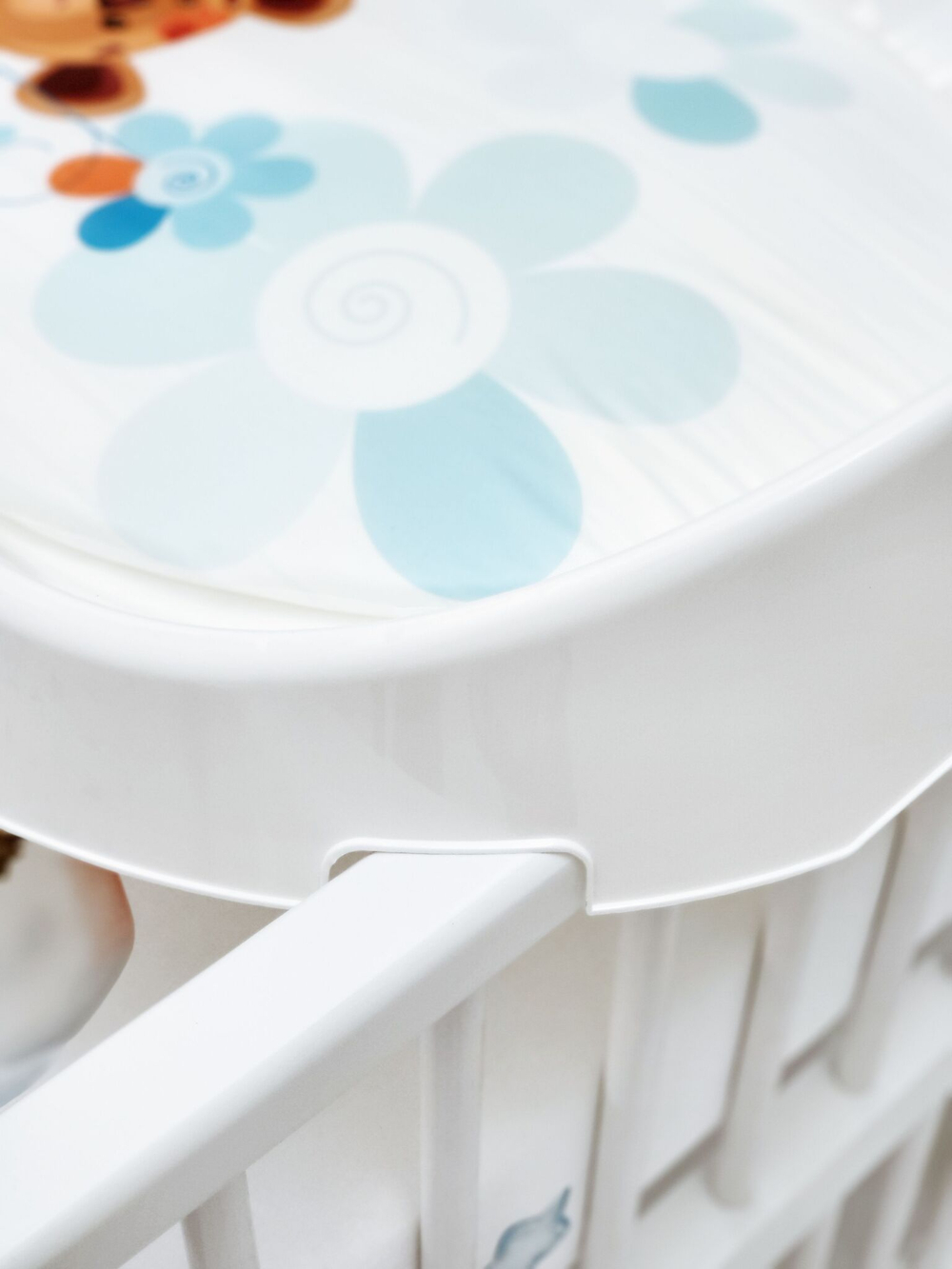 Доска для пеленания BUBO BABY "PRESTIGE" 80х53 см на пластиковой основе