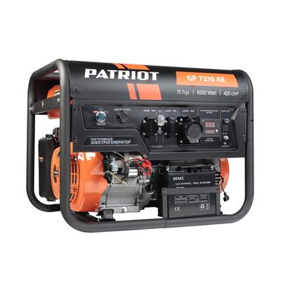 Бензиновый генератор (6.5 кВт) PATRIOT GP 7210 AE