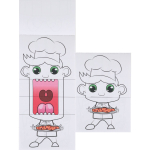 Набор для детского творчества,100-210мм.,"Проф-Пресс", УФ- лак, КБС, картонная обложка,"Сюрпризики"