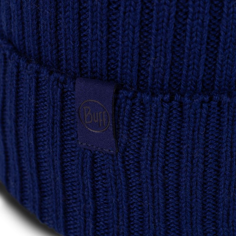 Вязаная шерстяная шапка Buff Knitted Hat Norval Cobalt Фото 5