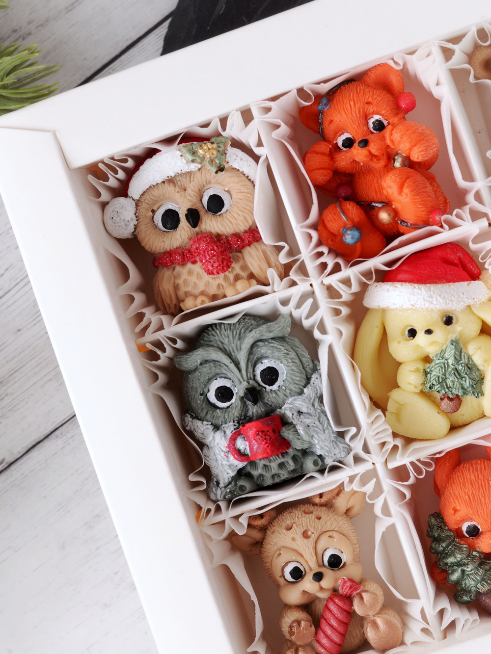 Сладкий новогодний подарок "Новогодняя сказка" #1 / Конфеты ручной работы