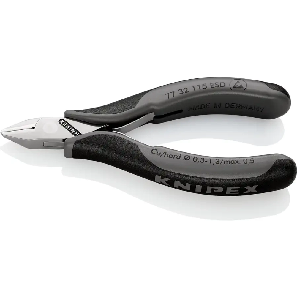 Кусачки боковые для электроники антистатические 115 мм Knipex 77 32 115 ESD