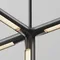 Подвес на жёстком основании с потолочной чашей для системы Shelf Technical ca030c-sl-l500-b