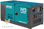 Винтовой дизельный компрессор master blast mb130b-7