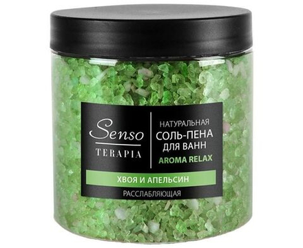 Senso Terapia Соль-пена для ванн Aroma Relax (Расслабляющая) 560 гр