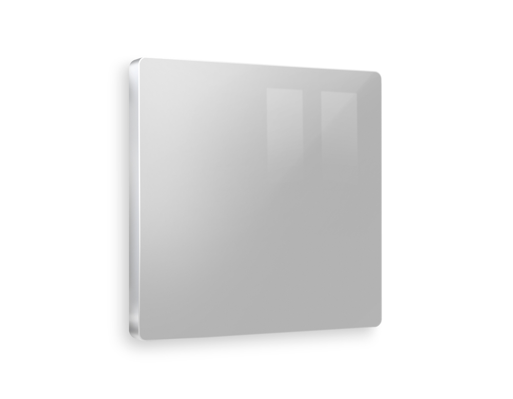 AP4160 Лицевая панель ALFA (Серебро глянец) заглушка для суппорта QUANT