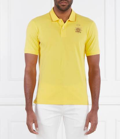 Поло La Martina - желтый(YMPG01 PK001)