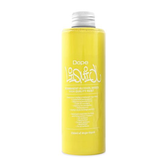 Чернила Dope Liquid paint 200ml yellow