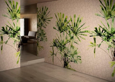 Панно Cubic Plant Glamora