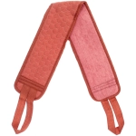 Мочалка для тела «Premium - Laguna», цвет марсала, 9*82см