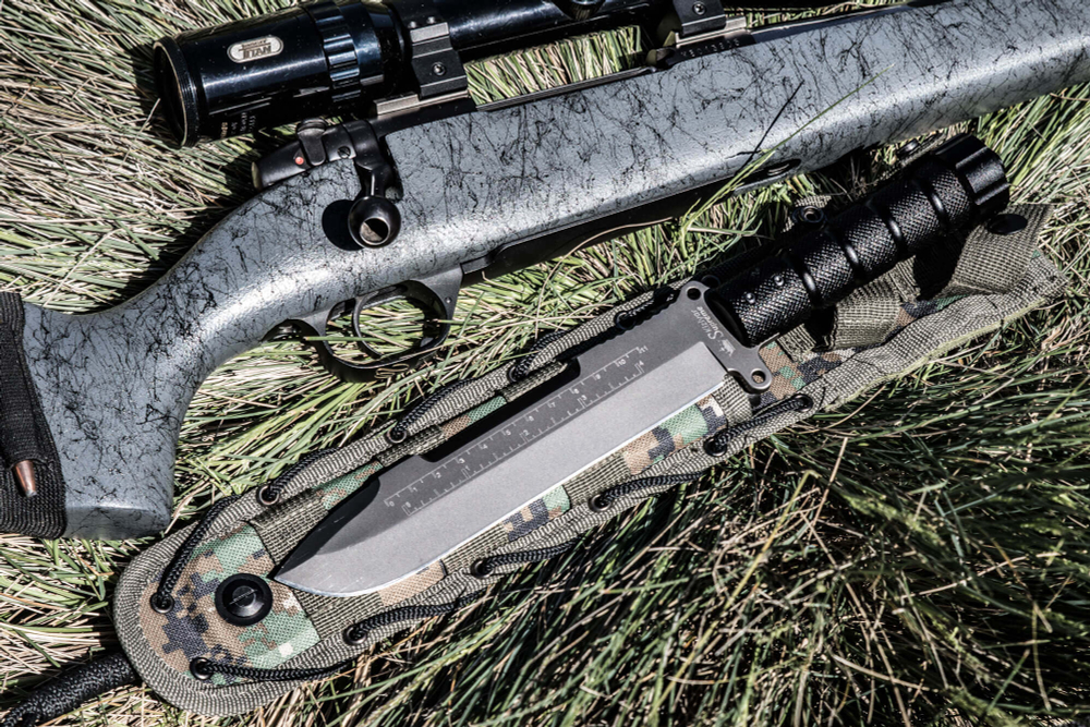 Нож выживания Survivalist Z D2 TacWash Serrated