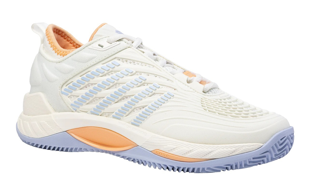 Женские теннисные кроссовки K-Swiss Hypercourt Supreme 2 HB - star white/heather/peach fuzz
