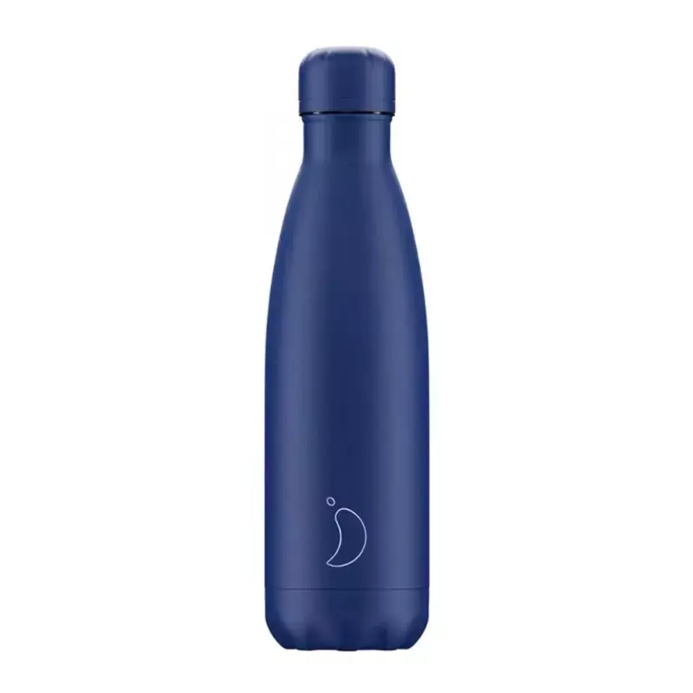 Chilly's Bottles - Термобутылка Matte 500мл Синий / артикул   B500MAABL  / GTIN 0604947808400