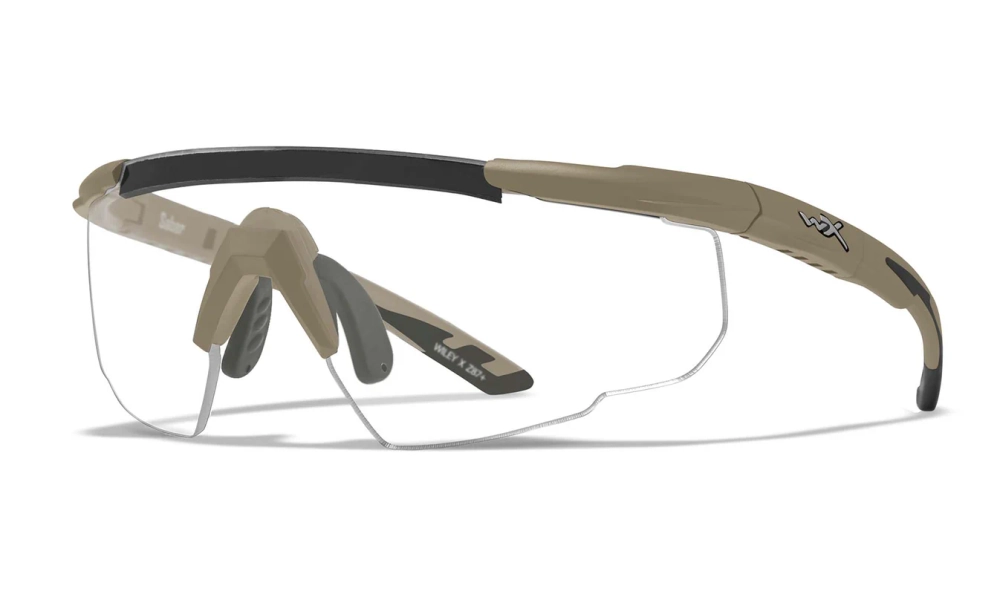 Очки 308T Wiley X Saber Advanced (Frame: Matte Tan, Lens: Clear + Grey + Rust)